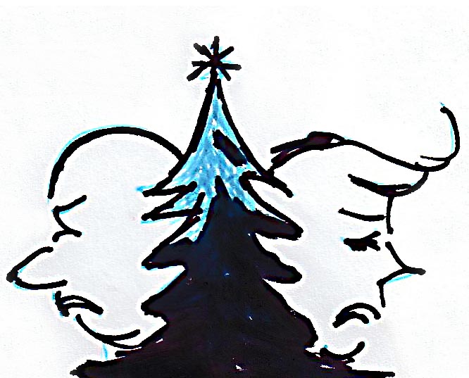 Zeichnung Weihnachten StresstestfuerBeziehungen